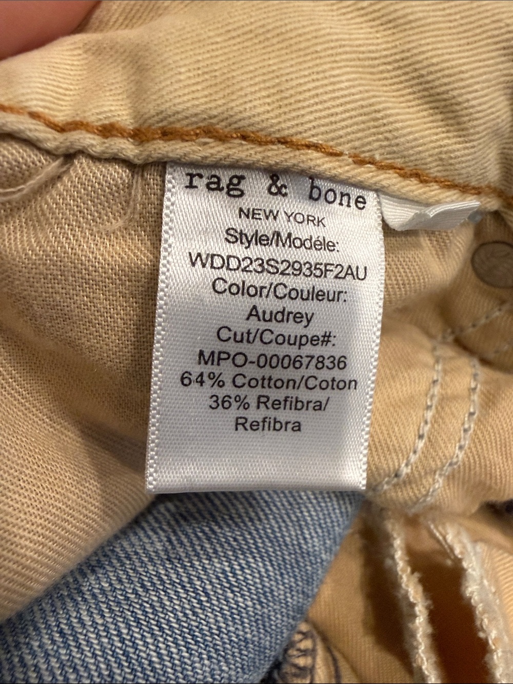 NEW rag & bone Logan Featherweight Wide Leg Jeans. Ultra Lightweight Edition 28 - Picture 10 of 11